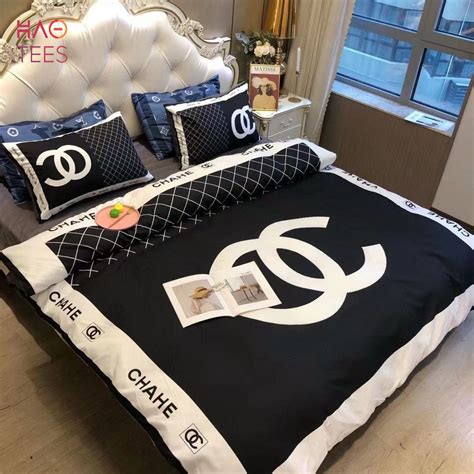 chanel comforters sets|aliexpress chanel bedding set.